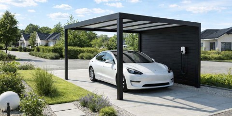 Vapaasti seisova autokatos