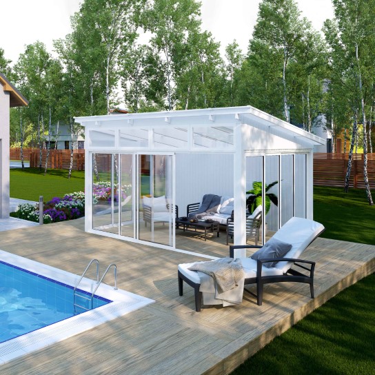 Vapaasti seisova 15 m²