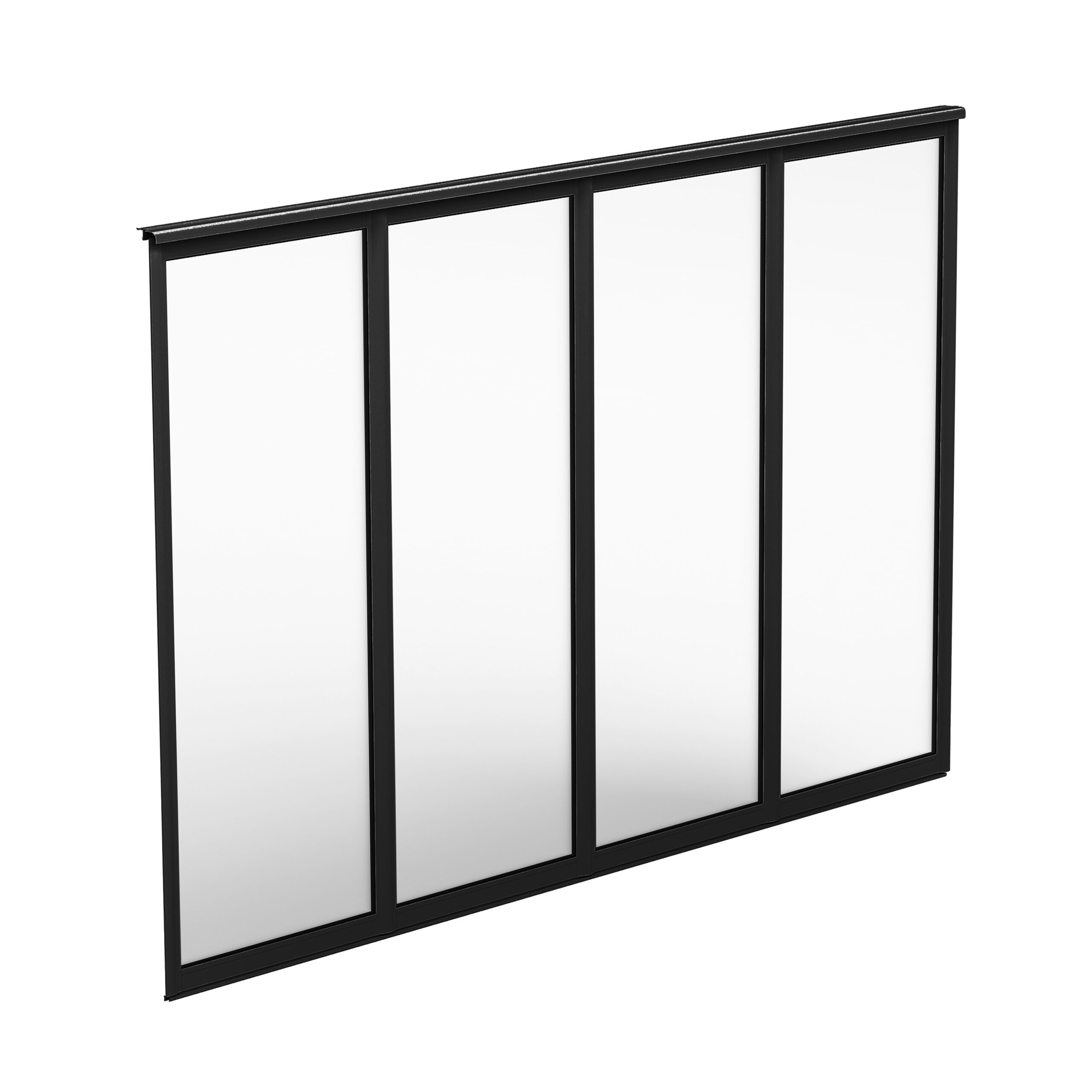 PRIMOLUX ISOLER ENERGILASI ARGONILLA 4-OSAINEN ERIKOISMITTAINEN KIINTEÄ LASIJULKISIVU ELEMENTTI - Image 2