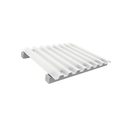 halle polysol opal korrugerad takplast takskiva